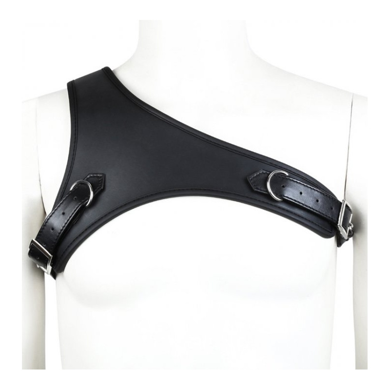 Generique Harnais pour Épaule One Shoulder Néoprène Noir
